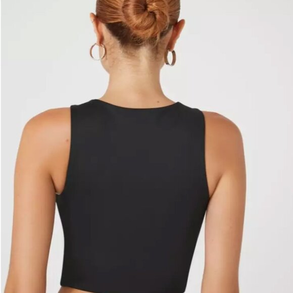 Forever 21 Sculpt Shape Cropped Tank Top – Size Small (NWT) - Picture 3 of 9